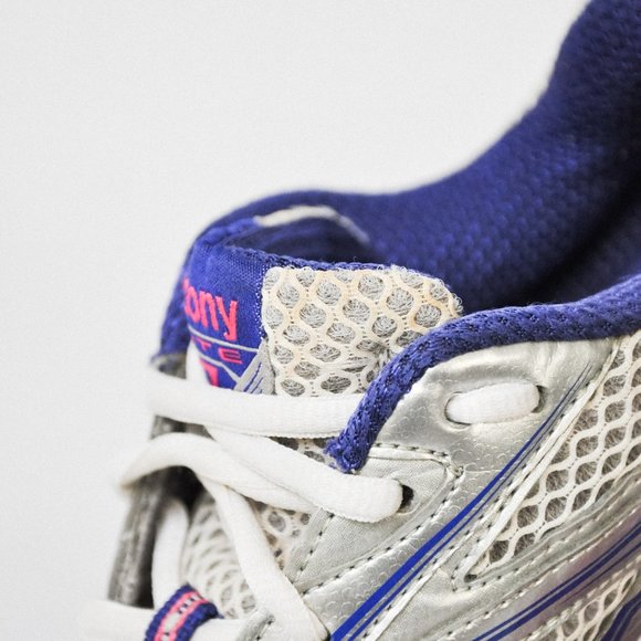 Saucony Grid Exite 7 Silver Sneakers - Picture 9 of 12